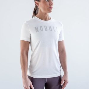 Women’s NoBull Tee White Sz Sml